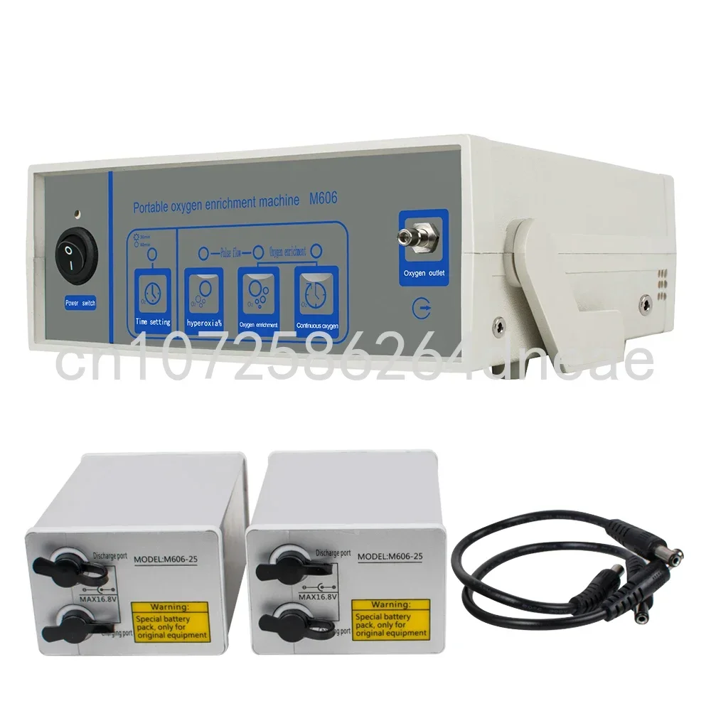 Oxygen Machine Continuous Pulse Flow - 100V-240V Portable Oxygen Concentrator O2 Enrichment