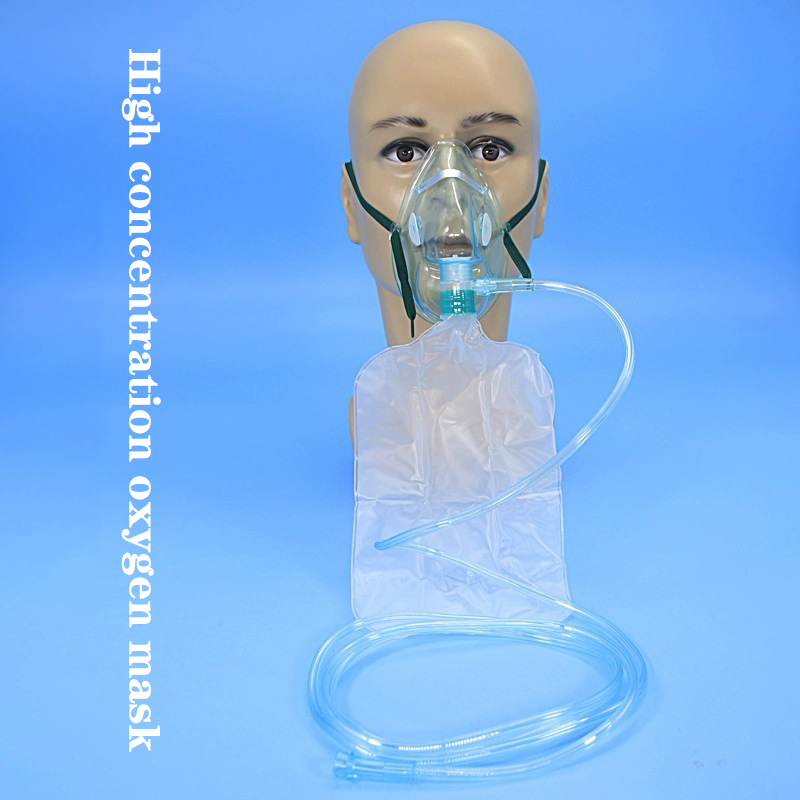 Oxygen Mask Reservoir Bag Adult - 1pcs Adult/Child High Concentration Oxygen Face
