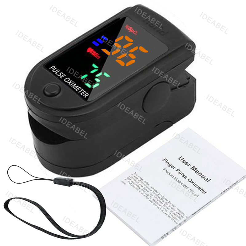 Oxygen Saturation Monitor Fingertip - 1-10P 4 Colors Oximeter Portable Fingertip