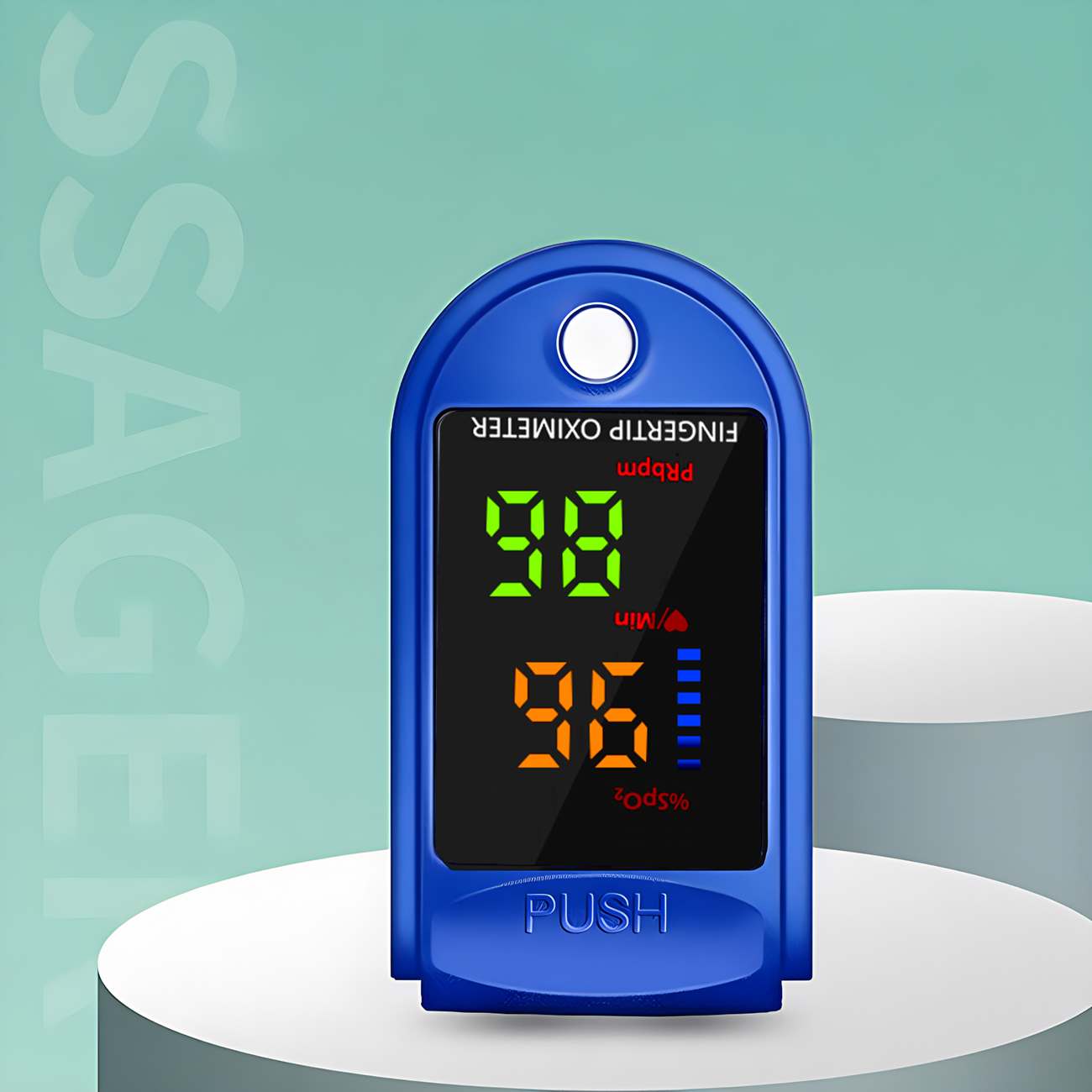Oxygen Saturation Monitor Fingertip - Fingertip Pulse Oximeter SPO2 Blood Oxygen