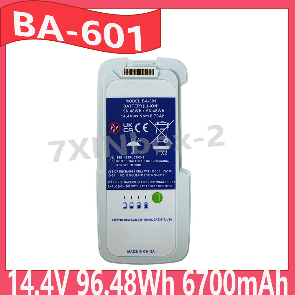 BA-601 14.4V 96.48Wh 6700mAh R - Portable Oxygen Concentrator Battery ulasan dan harga