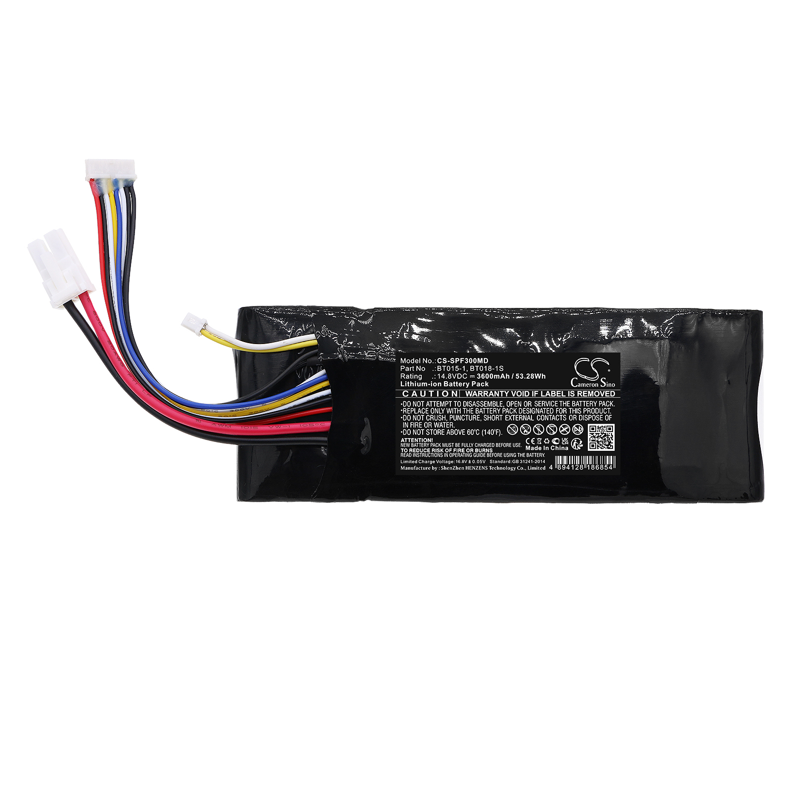 14.8V 3600mAh Battery BT015-1  - Portable Oxygen Concentrator Battery ulasan dan harga