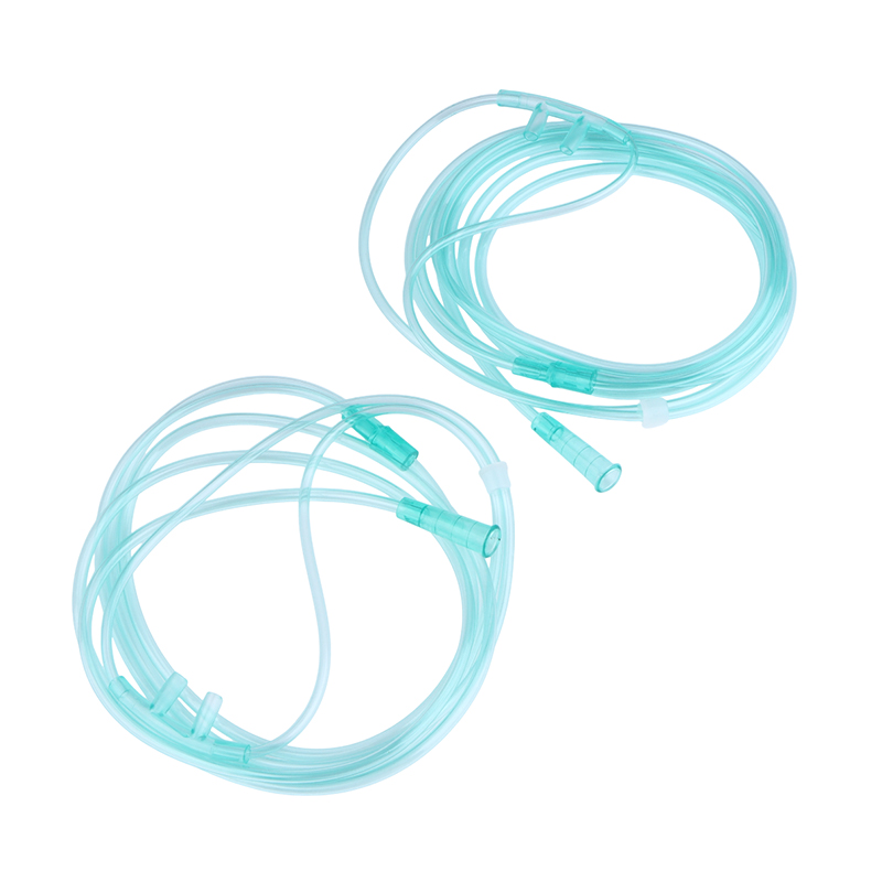 5Pcs PVC  1.5M/2M Disposable O - Oxygen Cannula Nasal Tubing 2M ulasan dan harga