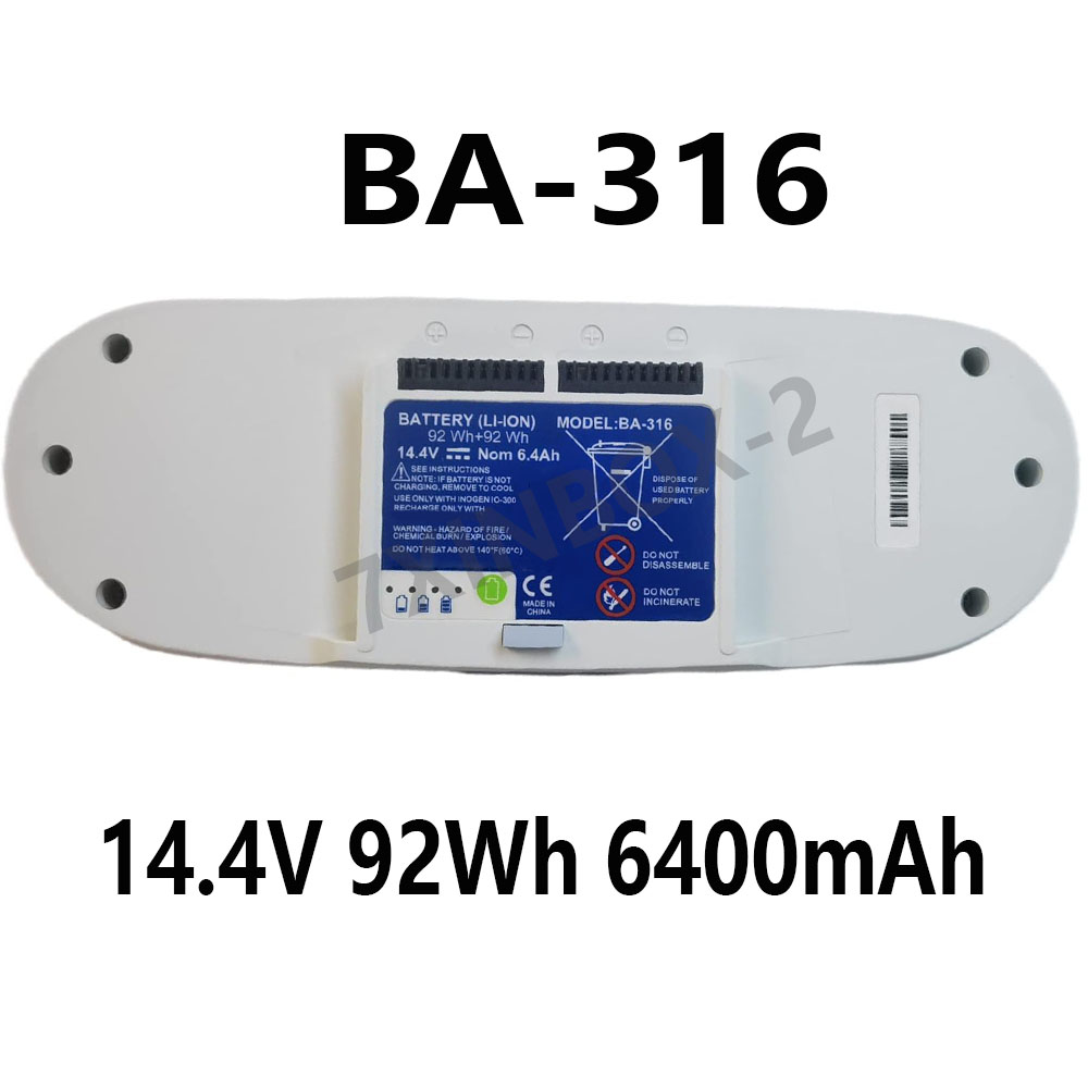 BA-316 14.4V 92Wh 6400mAh Batt - Portable Oxygen Concentrator Battery ulasan dan harga