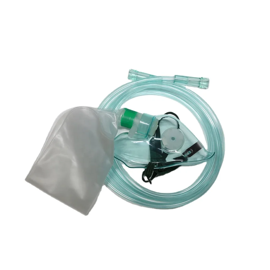 PVC Mask with Reservoir Bag NR - Oxygen Mask Reservoir Bag Adult ulasan dan harga
