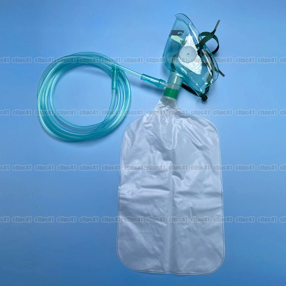 10Pcs Adults High Concentratio - Oxygen Mask Reservoir Bag Adult ulasan dan harga