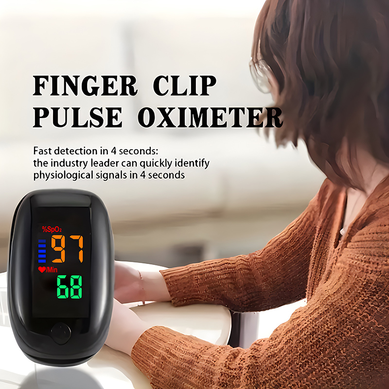 LED Fingertip Oximeter Heart R - Oxygen Saturation Monitor Fingertip ulasan dan harga