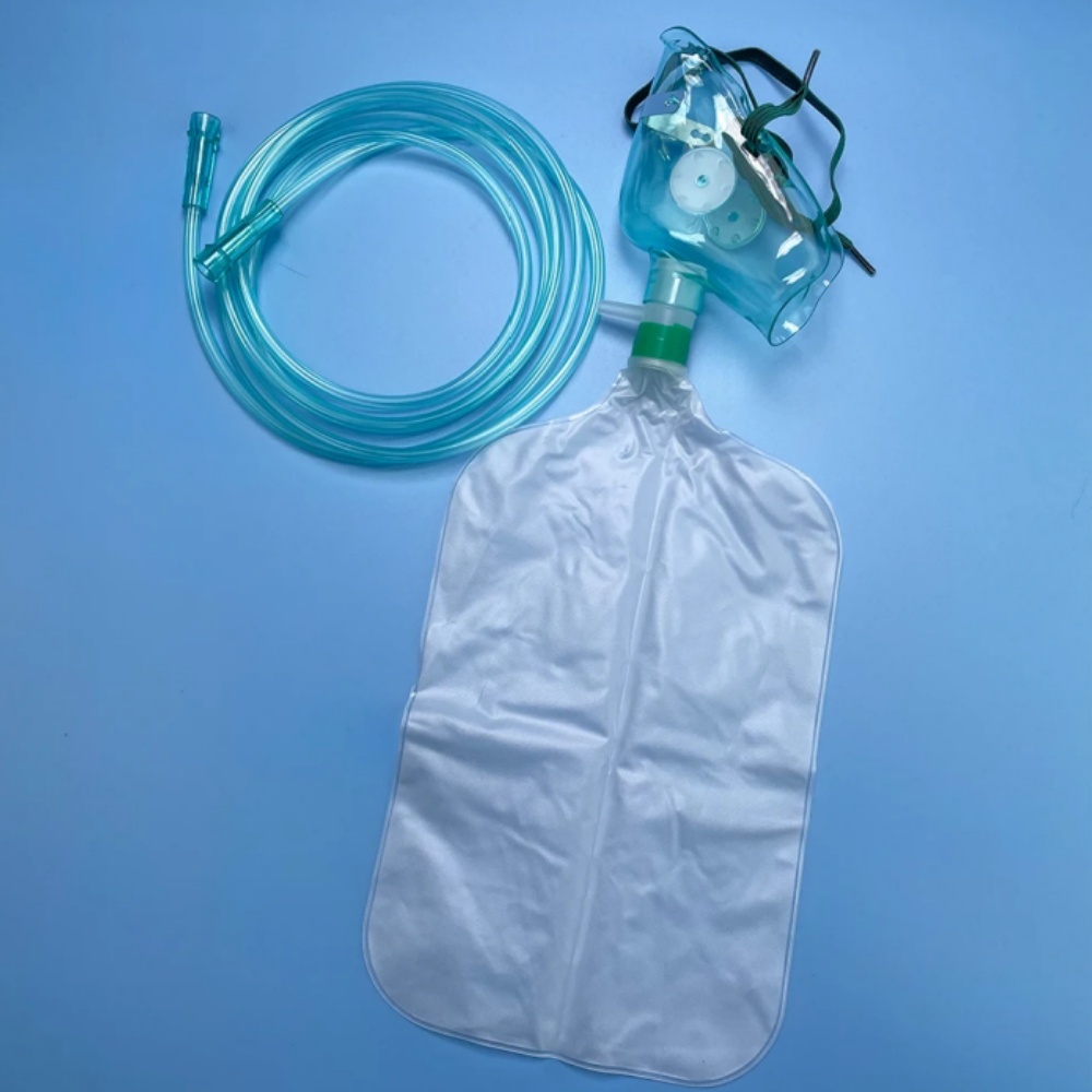 5-10Pcs Disposable Adult High  - Oxygen Mask Reservoir Bag Adult ulasan dan harga