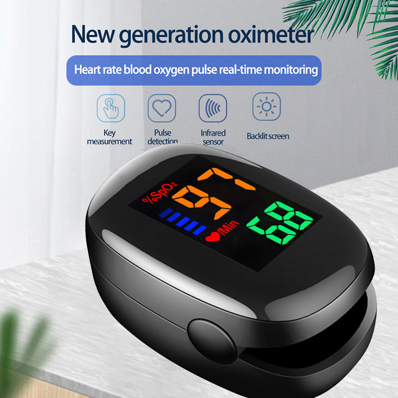 Fingertip Pulse Oximeter Porta - Oxygen Saturation Monitor Fingertip ulasan dan harga