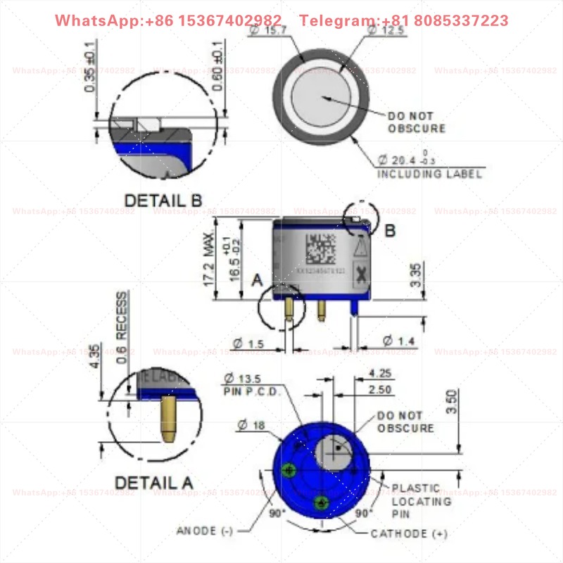 4OXV AAY80-390 Oxygen Sensor O - Oxygen Sensor Cell Replacement ulasan dan harga