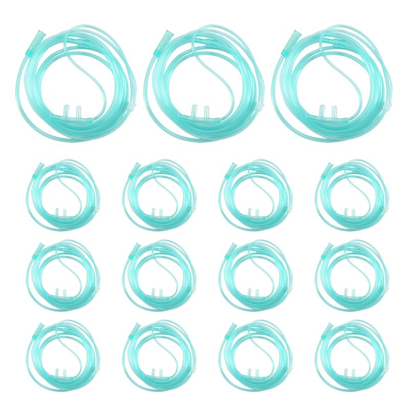 ABIT 15Pcs Oxygen Cannulas 2 M - Oxygen Cannula Nasal Tubing 2M ulasan dan harga