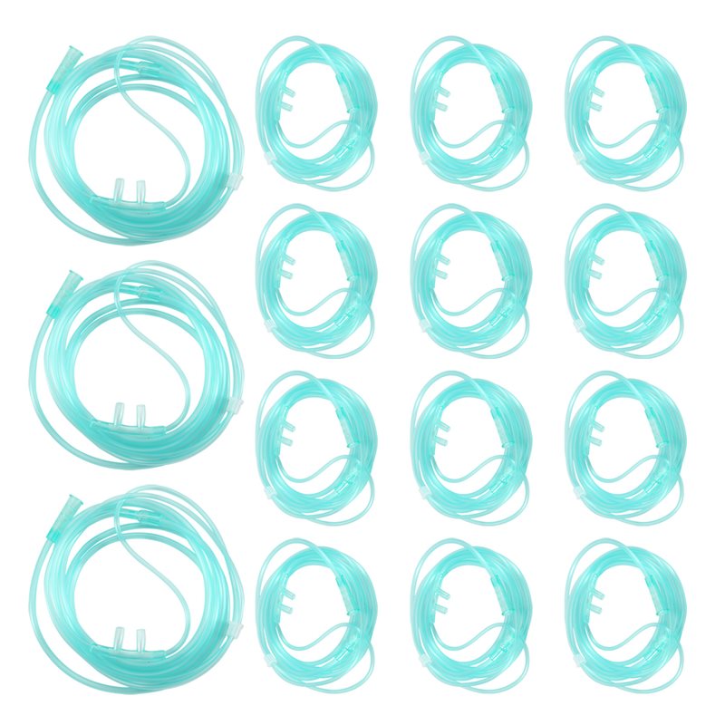 ABIT 15Pcs Oxygen Cannulas 2 M - Oxygen Cannula Nasal Tubing 2M ulasan dan harga