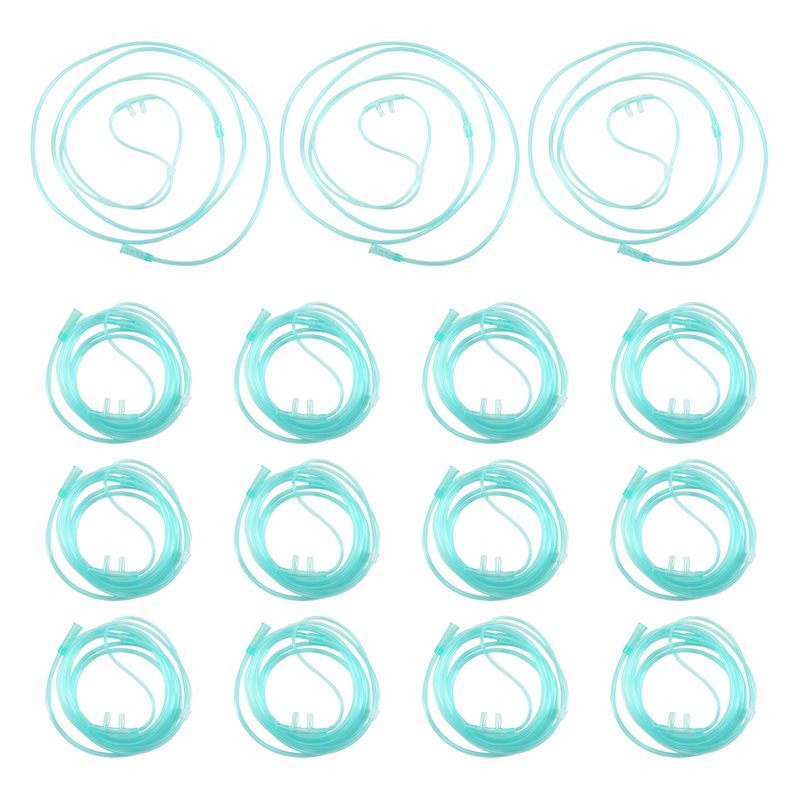 ABIT 15Pcs Oxygen Cannulas 2 M - Oxygen Cannula Nasal Tubing 2M ulasan dan harga