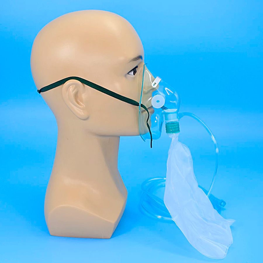 5-10Pcs Disposable Adult High  - Oxygen Mask Reservoir Bag Adult ulasan dan harga