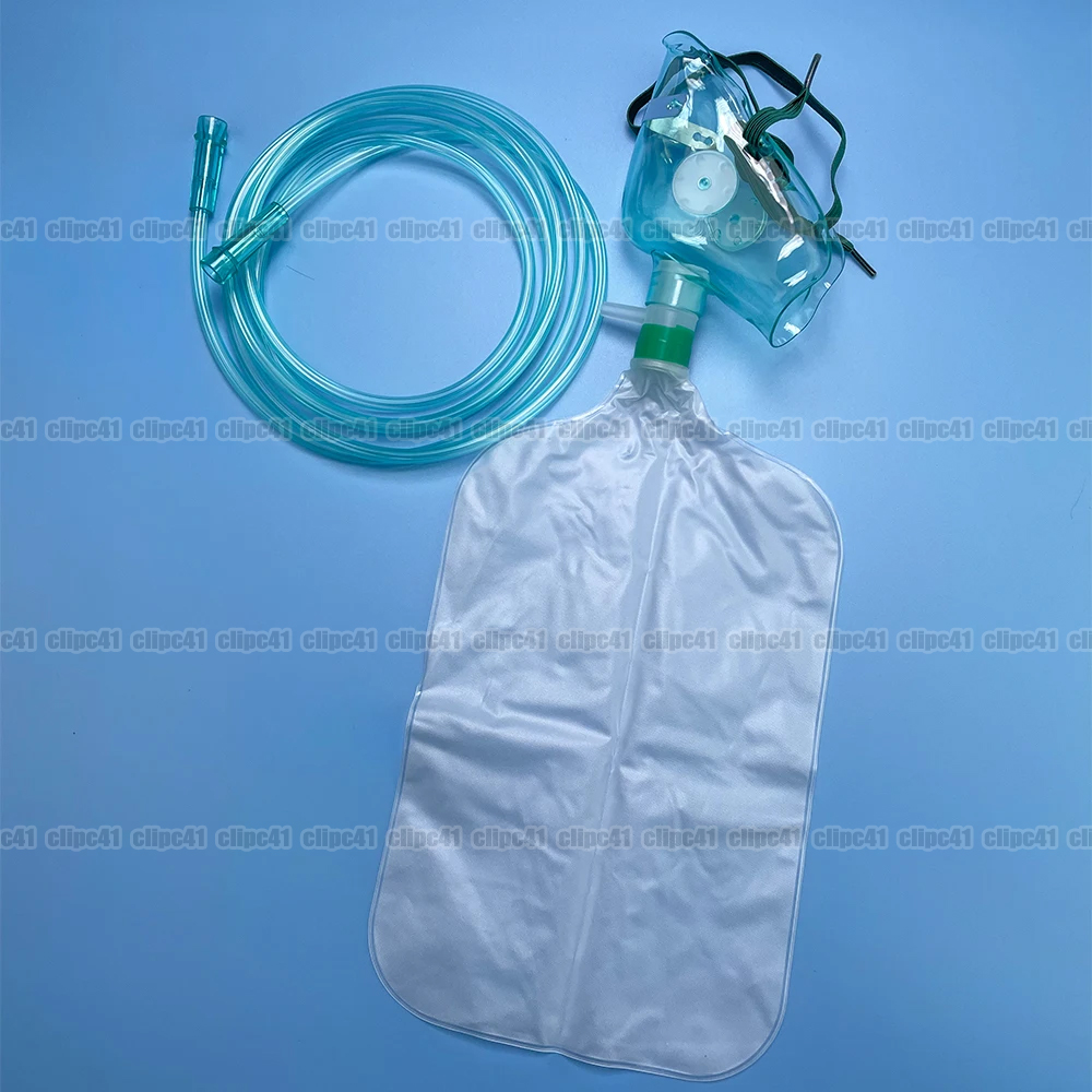 1-10Pcs Adult High Concentrati - Oxygen Mask Reservoir Bag Adult ulasan dan harga
