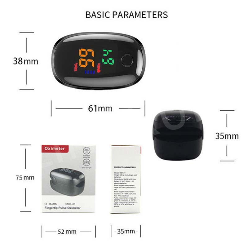 10P Finger Oximeter Digital Fi - Oxygen Saturation Monitor Fingertip ulasan dan harga