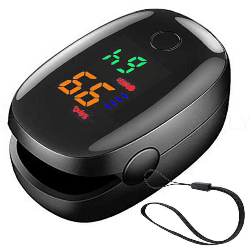 Oximetry SpO2 PR LED Fingertip - Oxygen Saturation Monitor Fingertip ulasan dan harga